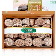 흑화고표고버섯세트(흑화고: 500g) + 보자기포장 및 쇼핑백
